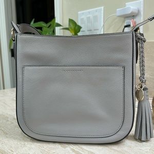 Cole Haan gray leather bag